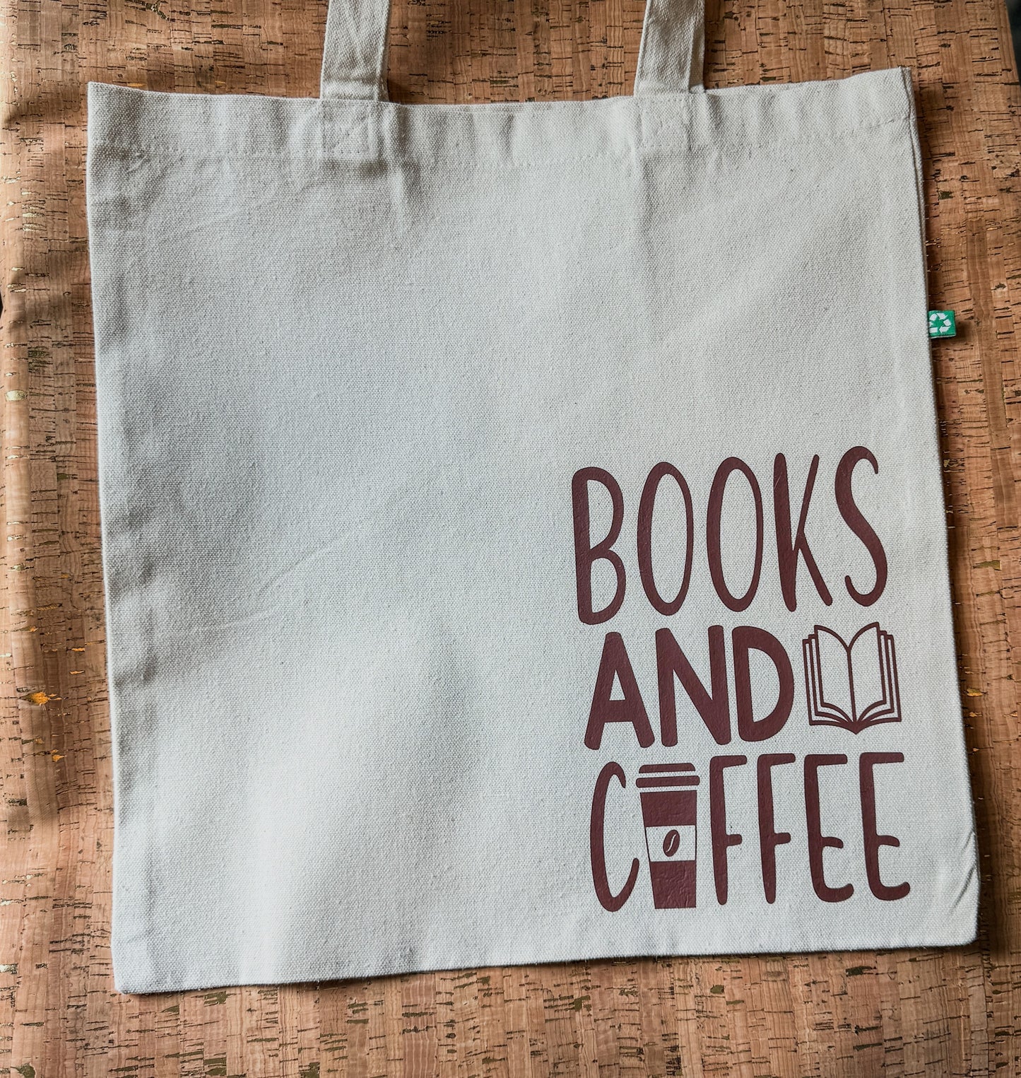 Books and Coffee Tote