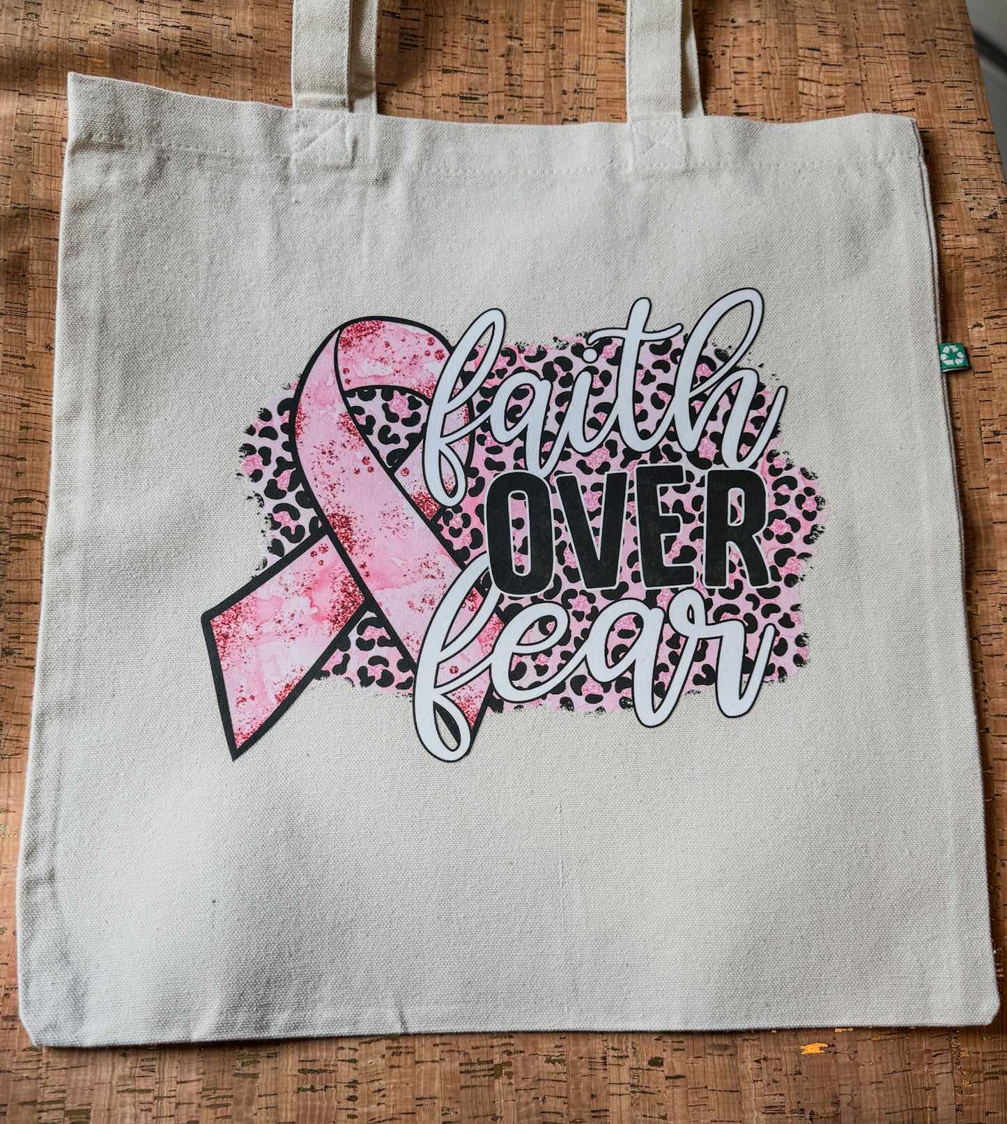 Faith Over Fear Tote