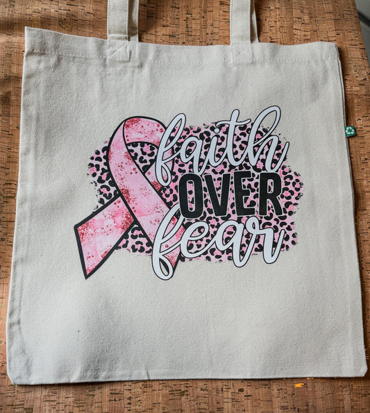 Faith Over Fear Tote