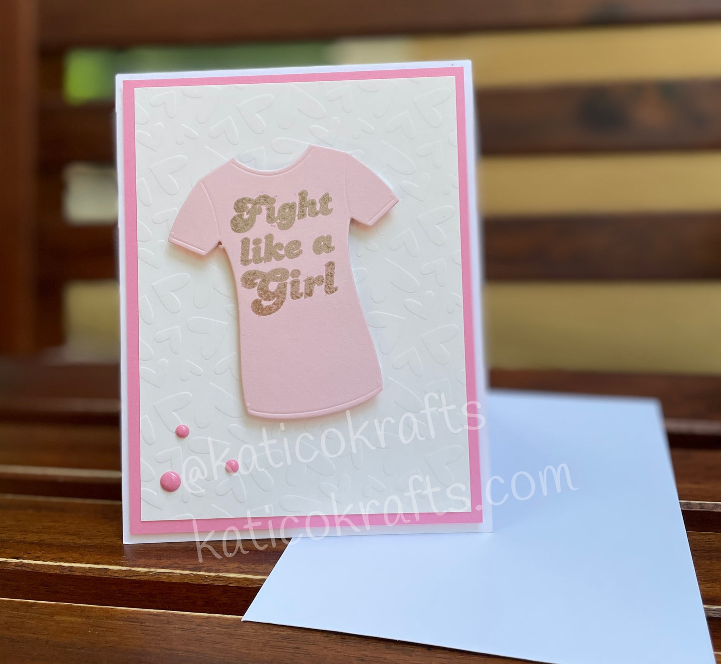 Fight Like a Girl Card