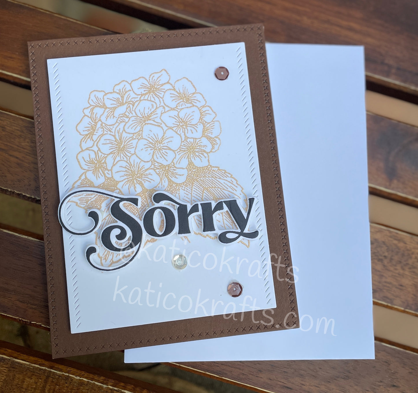 Sorry Card