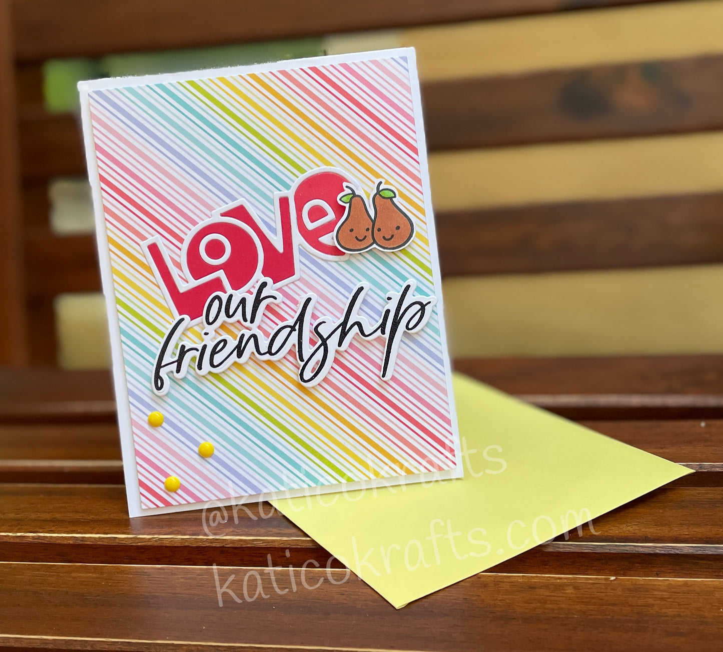 Love Our Friendship Card