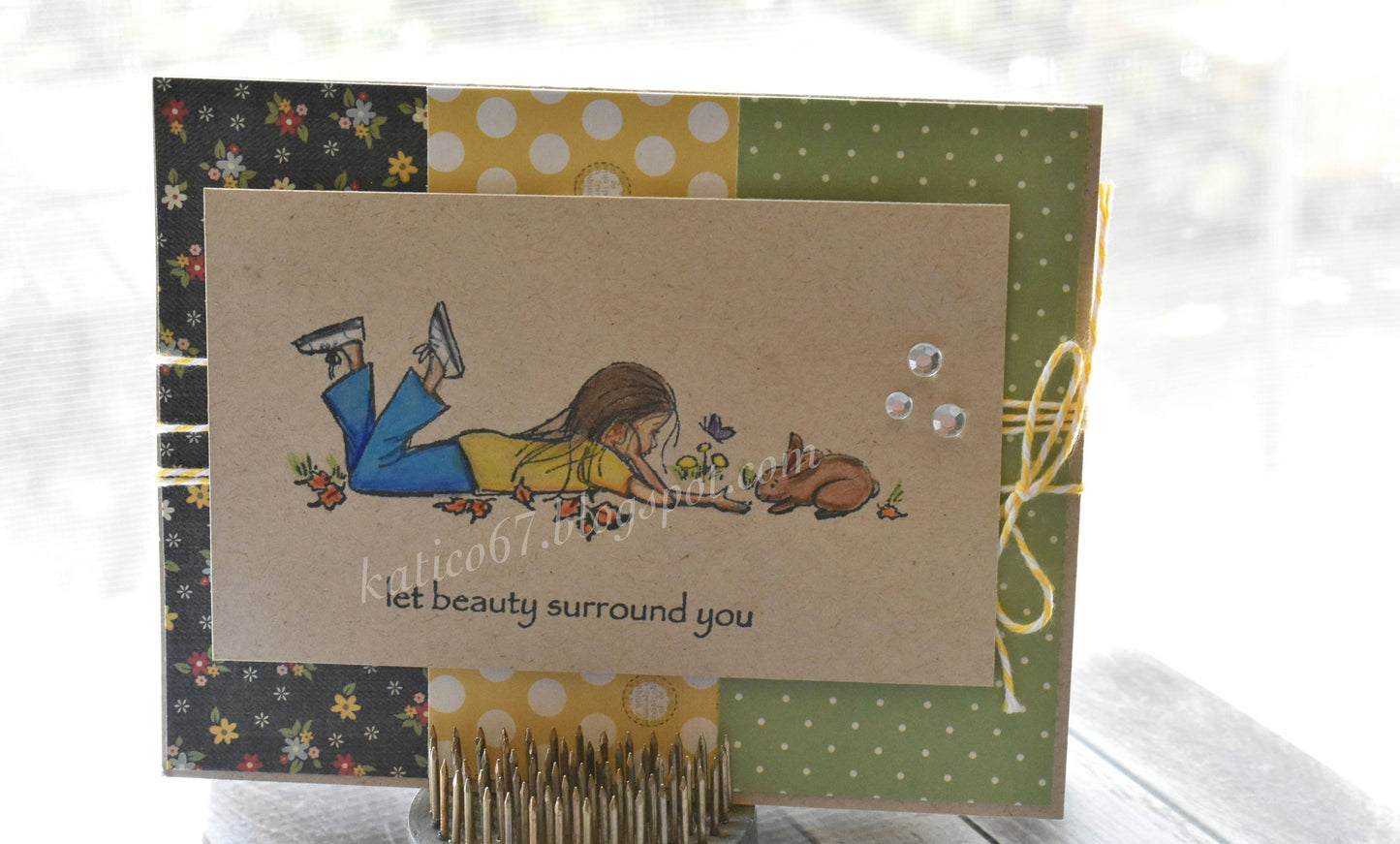 Let Beauty Surround You Card