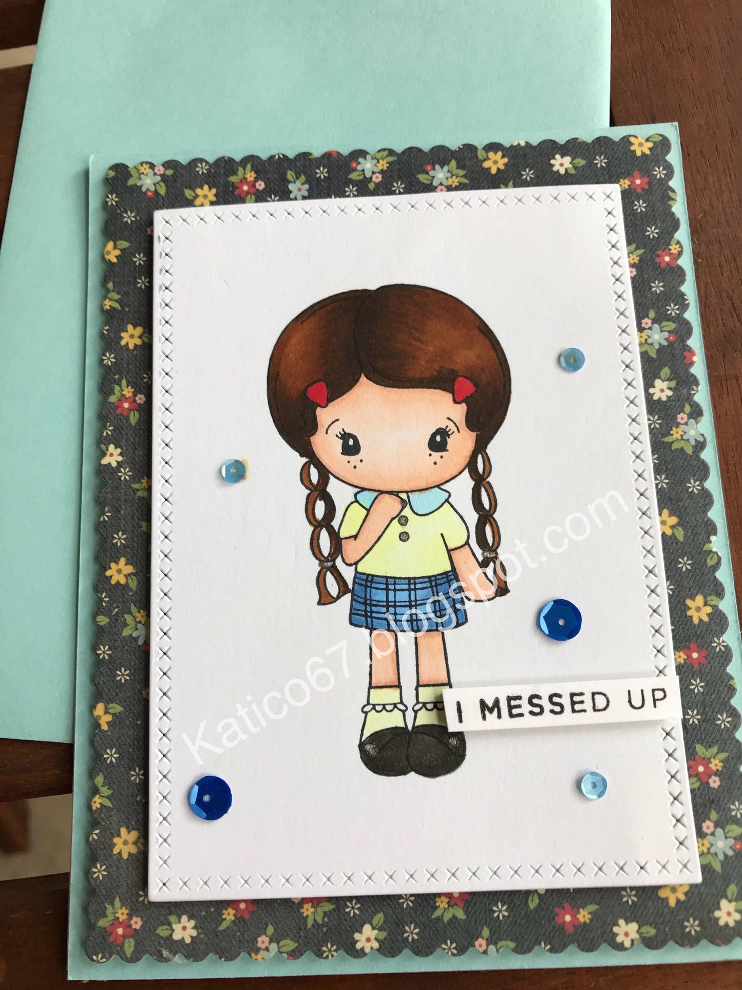 I Messed Up Card