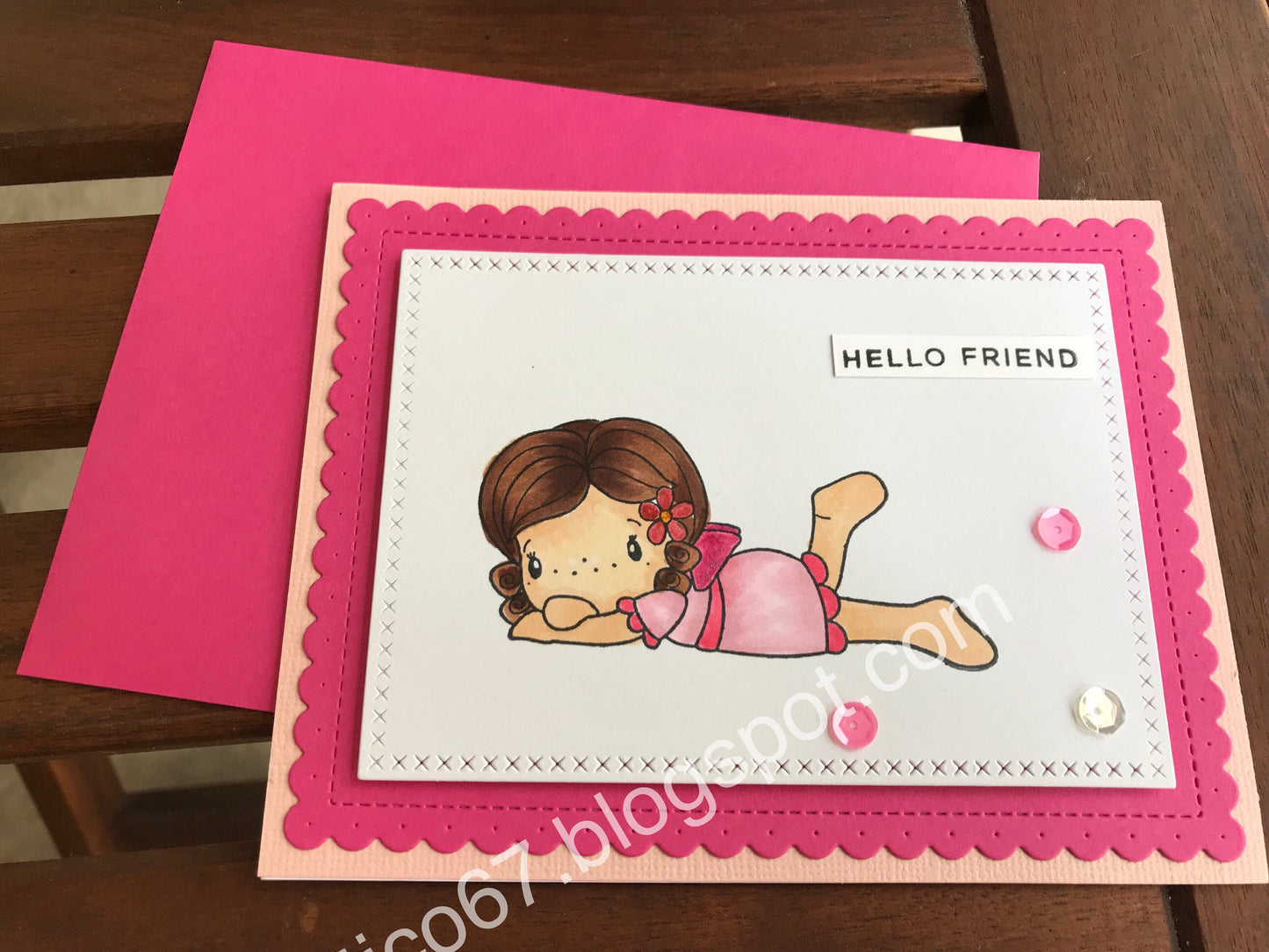 Hello Friend Card