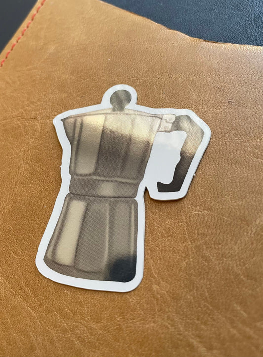 Espresso Maker Vinyl Sticker