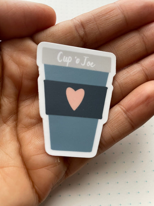 Cup ‘o Joe Vinyl Sticker