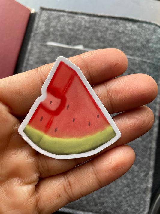 Watermelon vinyl sticker