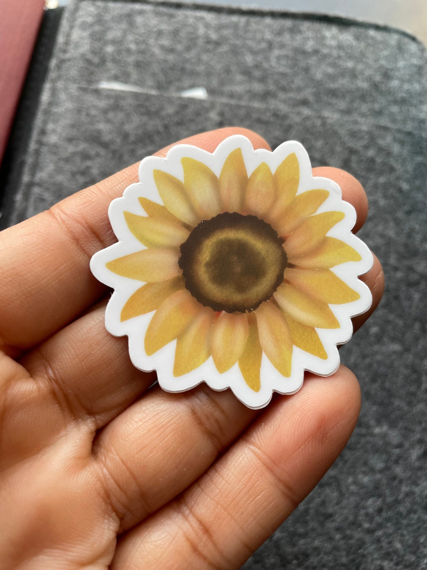 Sunflower Vinyl Sticker