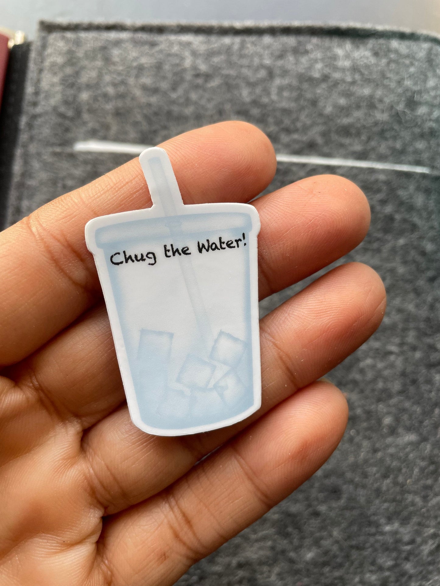 Chug the Water Vinyl Sticker