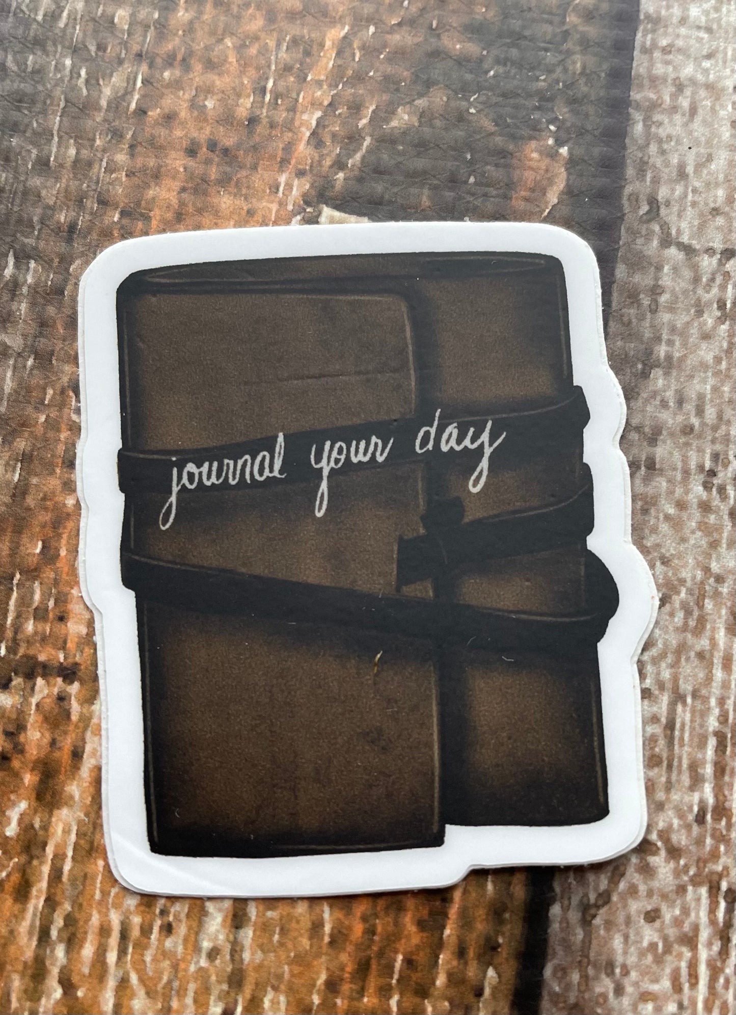 Journal Your Day Vinyl Sticker