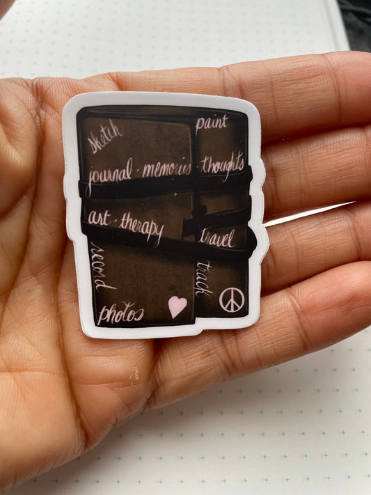 Art Journal Vinyl Sticker