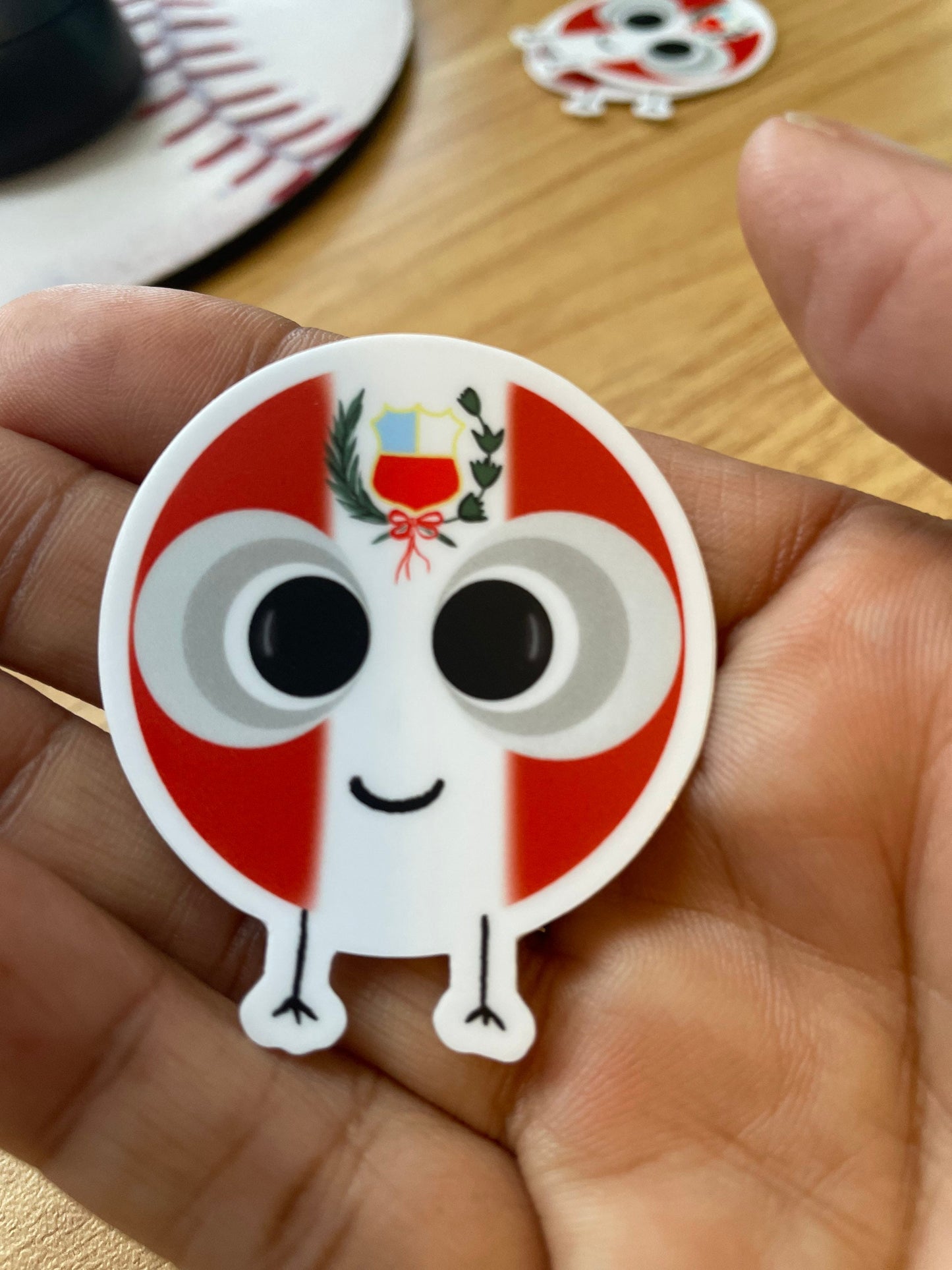 Flag Bubble Vinyl Sticker