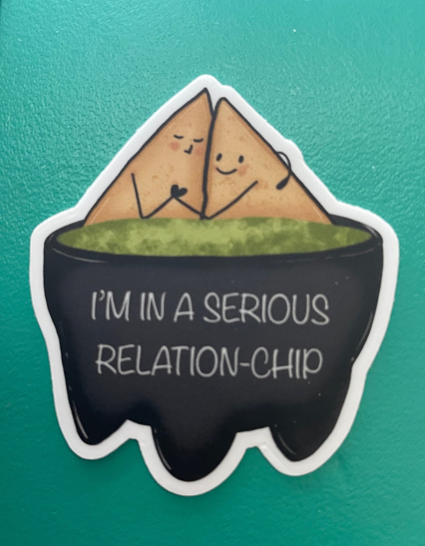 Relationchip Vinyl Sticker