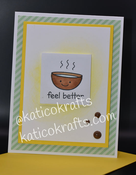 Feel Better Soup Card
