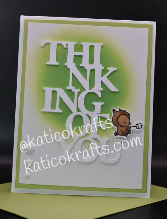 Thinking of You Owl Card
