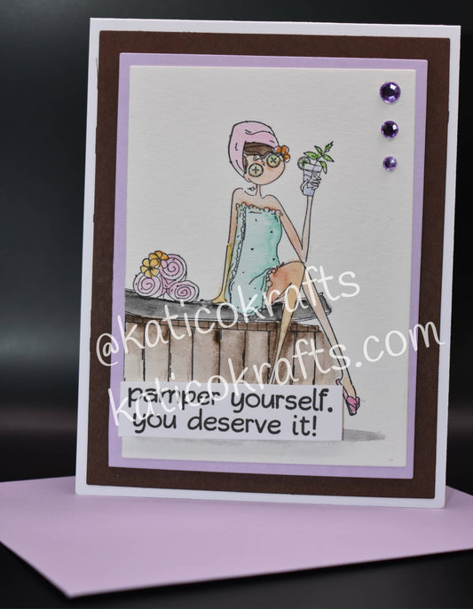 Pamper Yourself Card