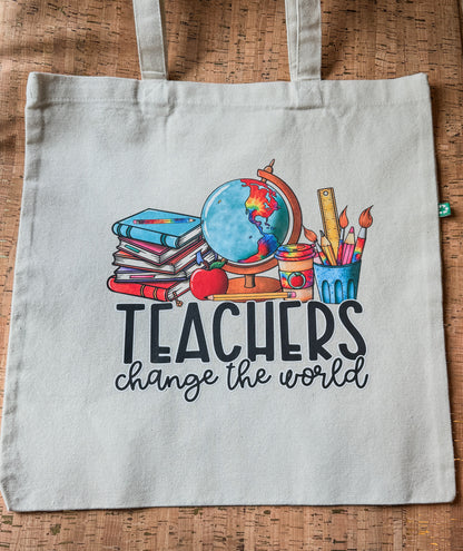 Teachers Change the World Tote