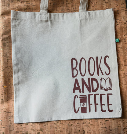 Books and Coffee Tote
