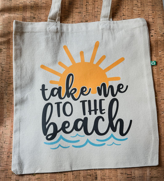 Take Me To the Beach Tote