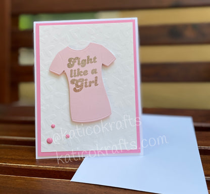 Fight Like a Girl Card