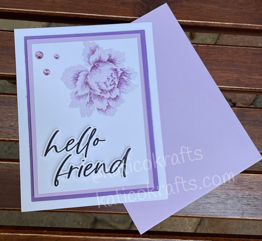 Hello Friend Card