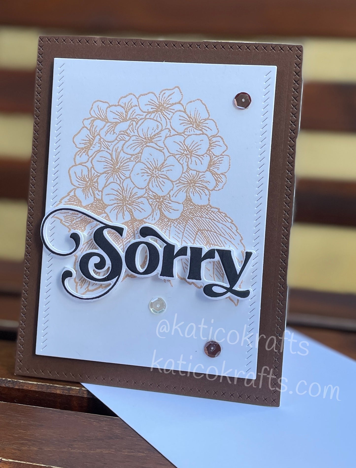 Sorry Card