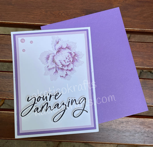 You’re Amazing Card