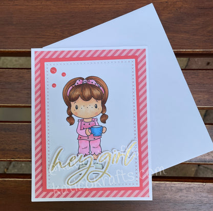 Hey Girl Card