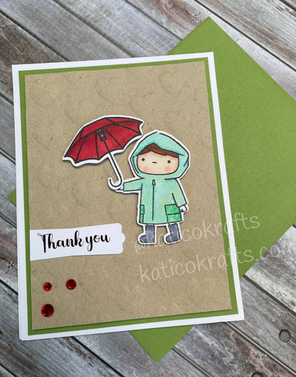 Thank You Umbrella Card