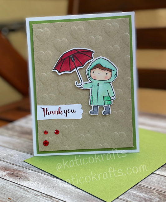 Thank You Umbrella Card