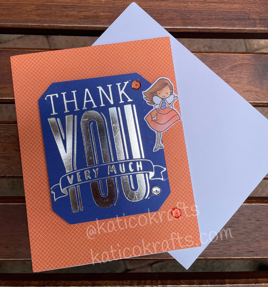 Thank You Very Much Card