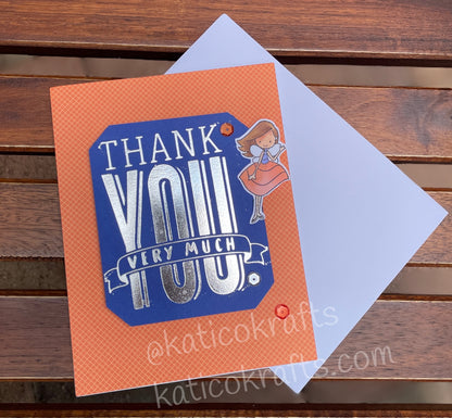 Thank You Very Much Card