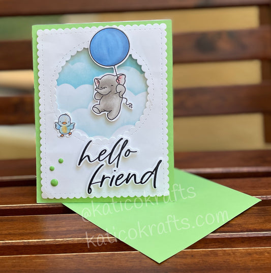 Hello Friend Card