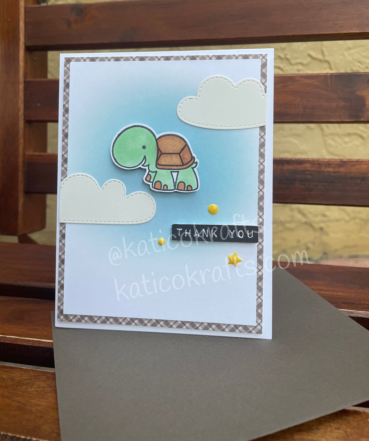 Turtle Thank You Card