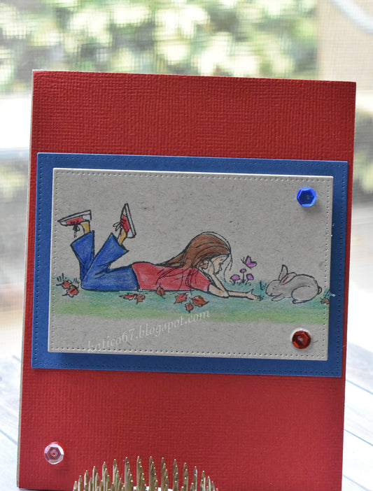 Enjoy the Small Moments Red Card