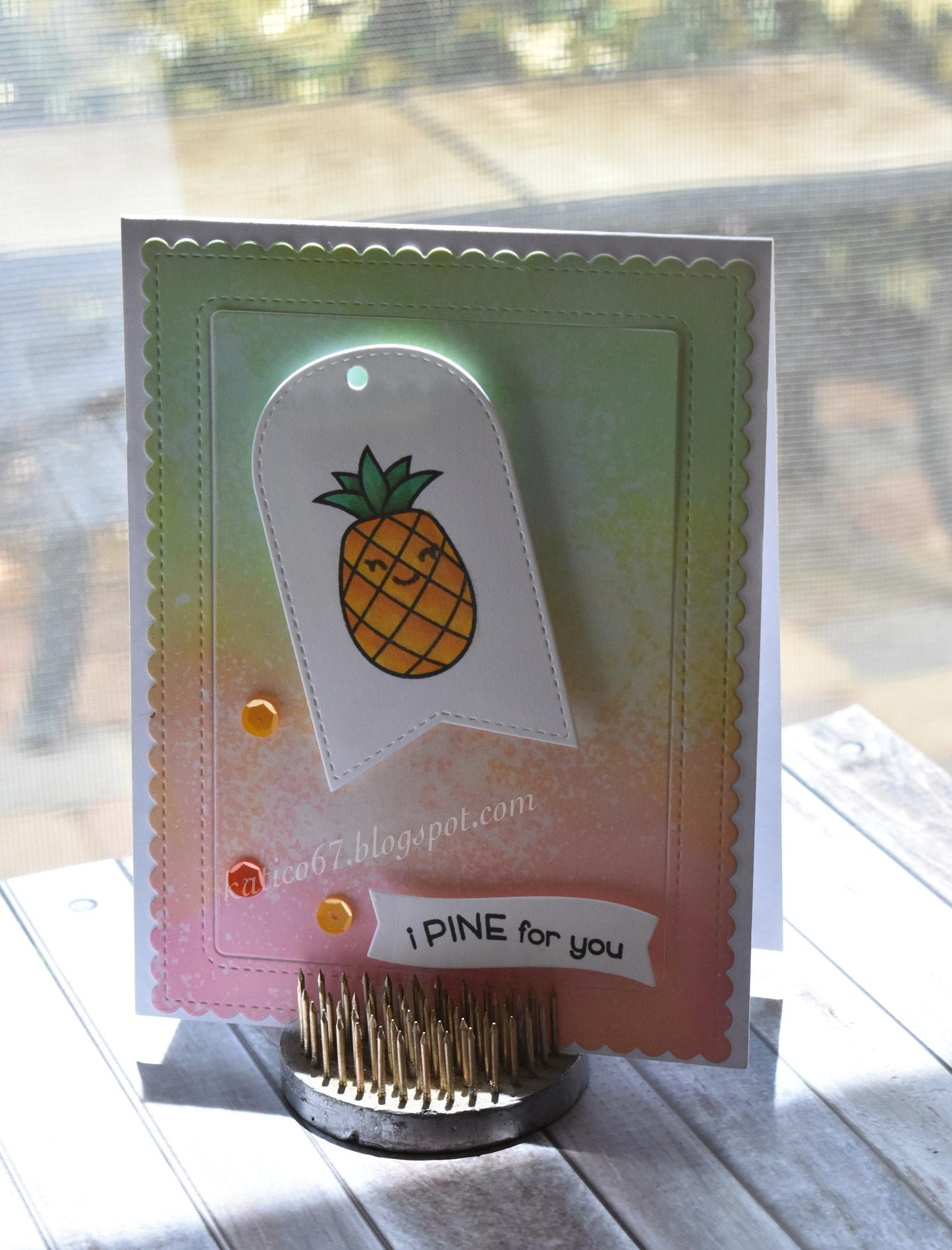 I Pine For You Card