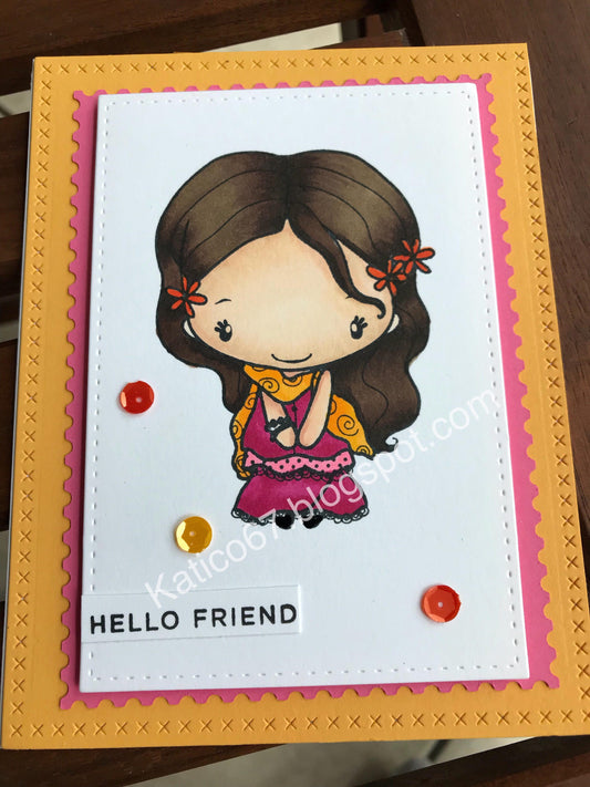 Hello Friend Card