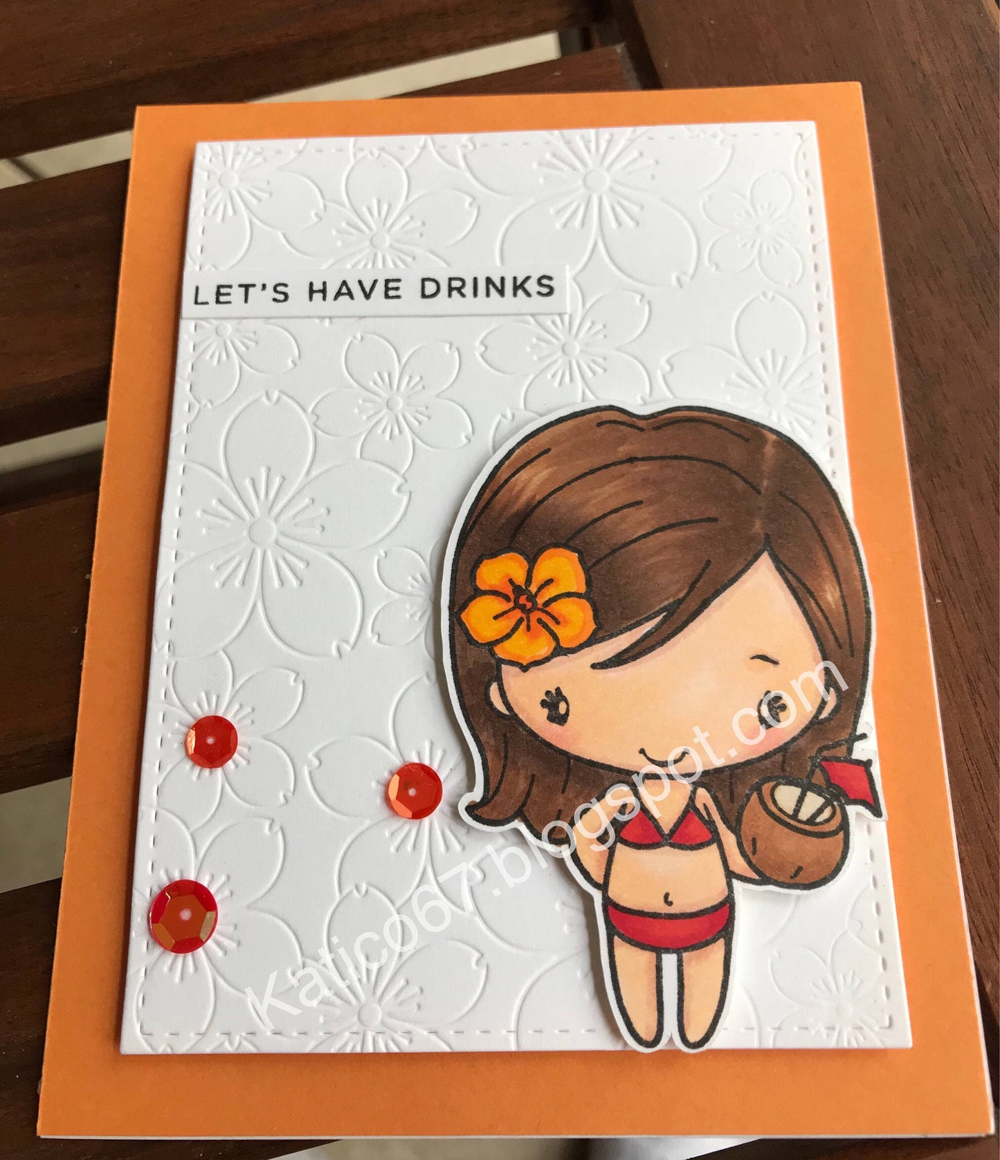 Let's Have Drinks Card