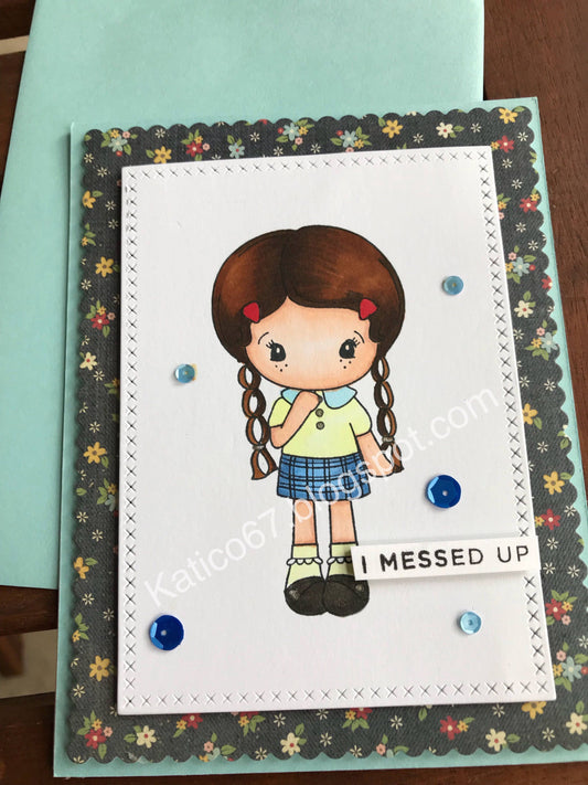 I Messed Up Card