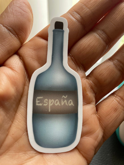 Vinyl Wine Bottle Sticker