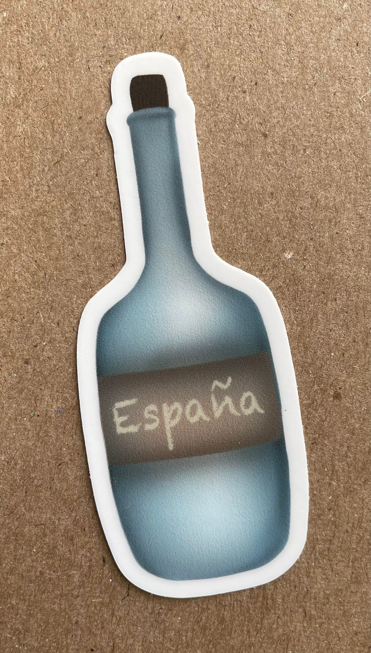 Vinyl Wine Bottle Sticker