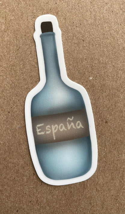 Vinyl Wine Bottle Sticker