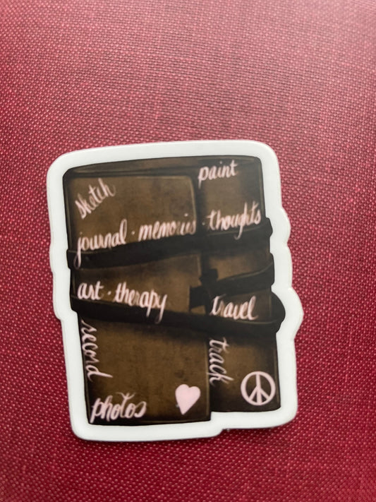 Art Journal Vinyl Sticker
