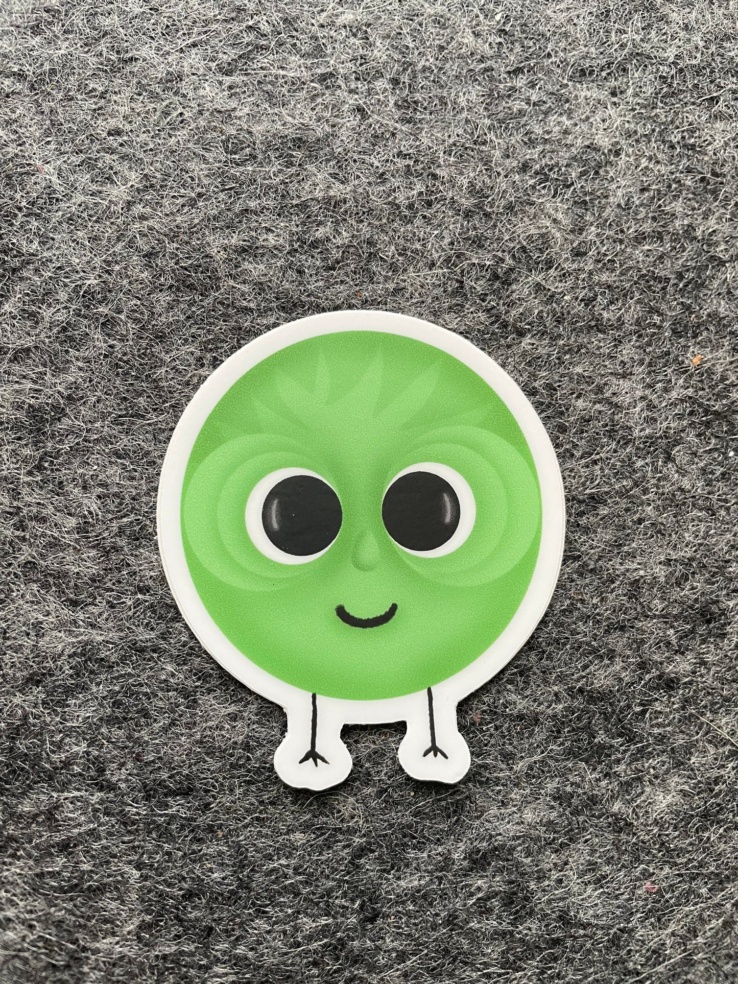 Green Bubble Vinyl Sticker
