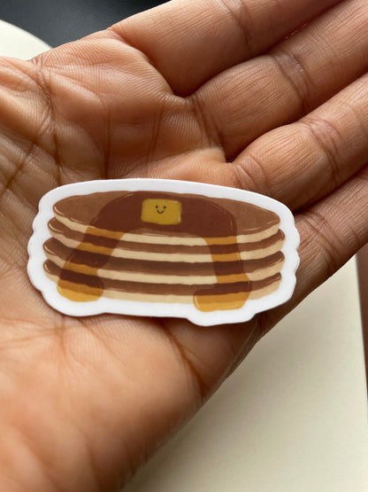 Happy Pancakes Vinyl Sticker