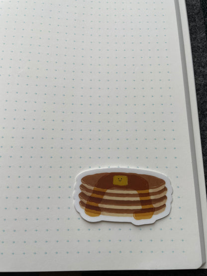 Happy Pancakes Vinyl Sticker