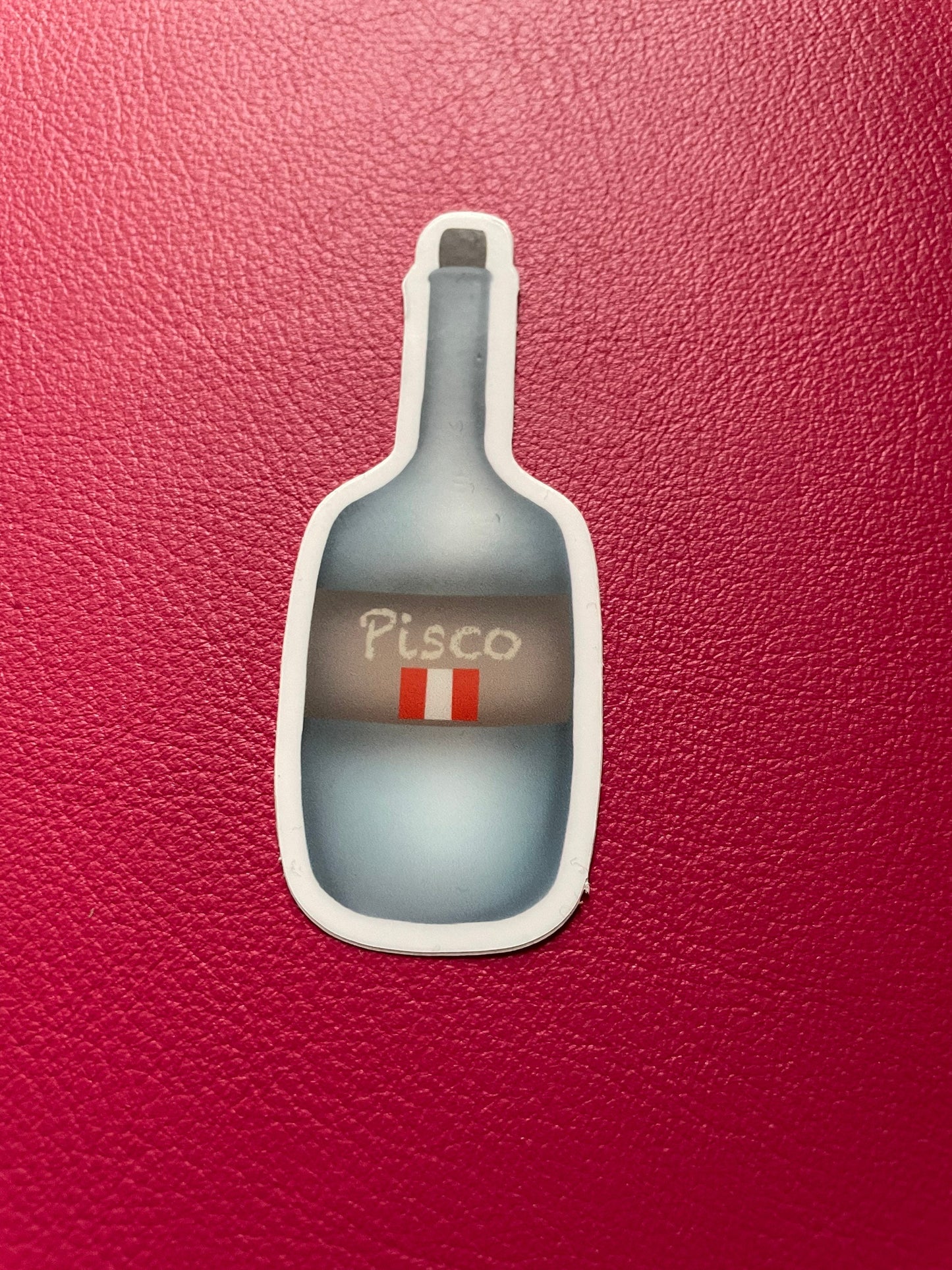 Pisco Bottle Vinyl Sticker