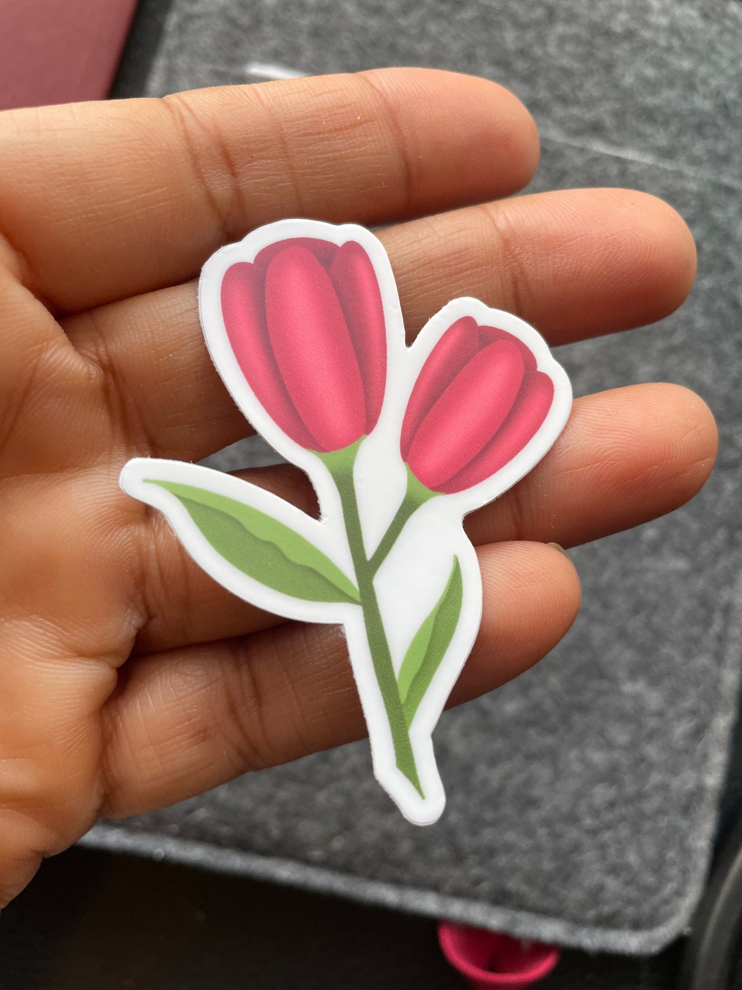 Tulip vinyl sticker