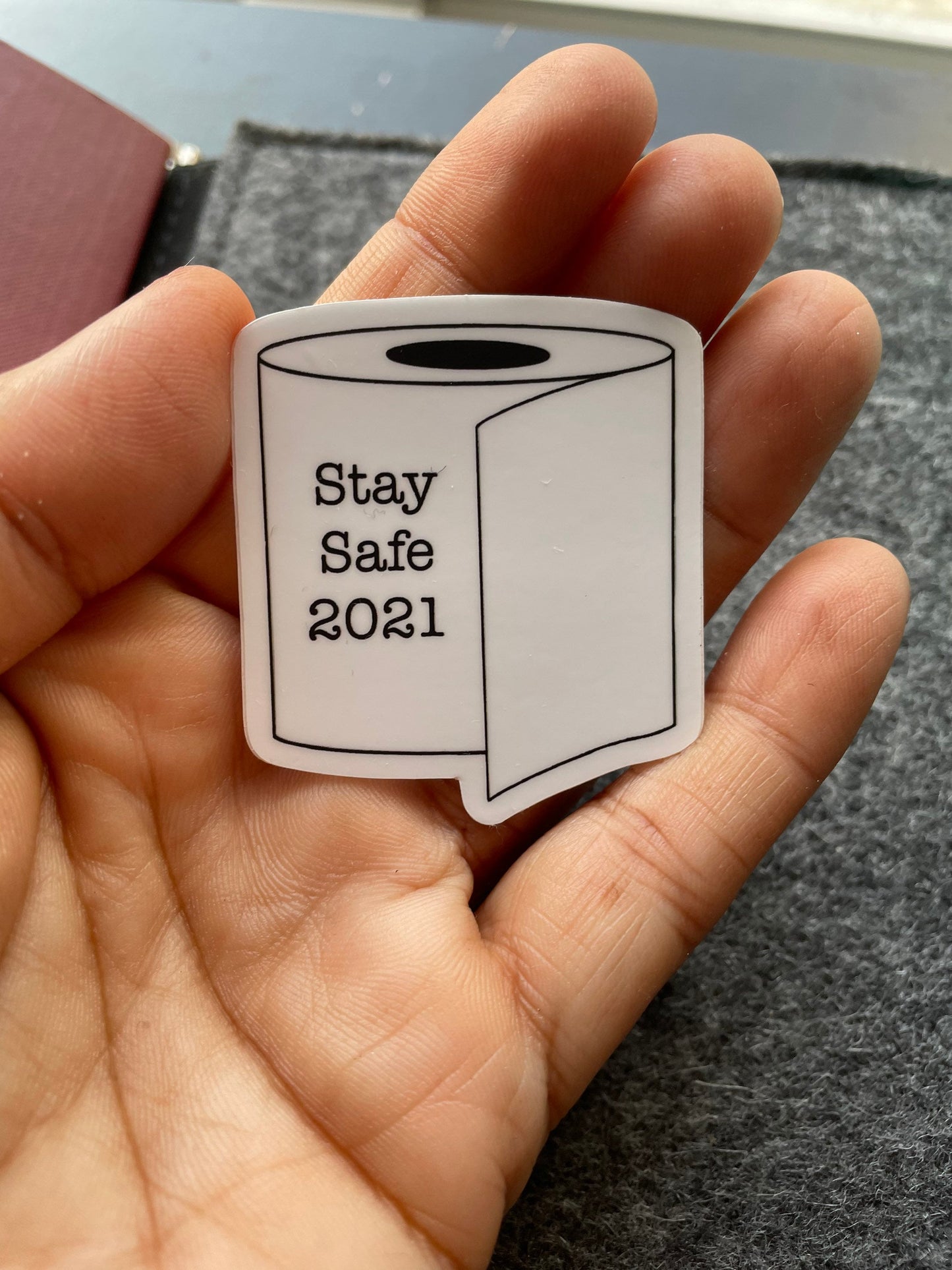 Stay Safe 2021 Vinyl Sticker